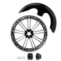 21" Front Wheel Rim Single Disc Hub Fender Fit For Harley Touring ABS 1997-2021