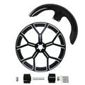 21" Front Fender Wheel Rim Dual Disc Hub Fit For Harley Road Glide ABS 1997-2021