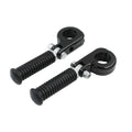 1 1/4" Highway Engine Guards Foot Pegs Mount Clamps For Harley Touring Yamaha
