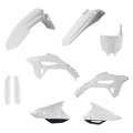 Acerbis 2858921035 Full Plastic Kit White/Black