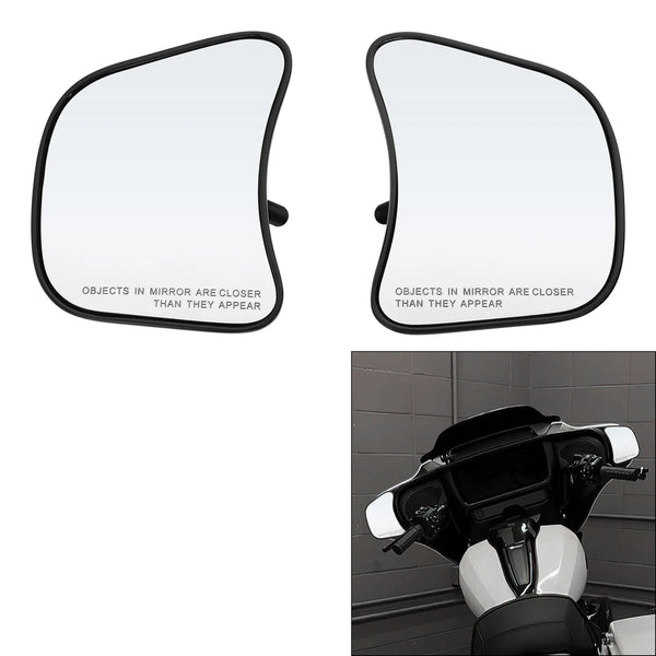 Batwing Fairing Mount Mirrors Fit For Harley Street Glide Flhx 2024-2026