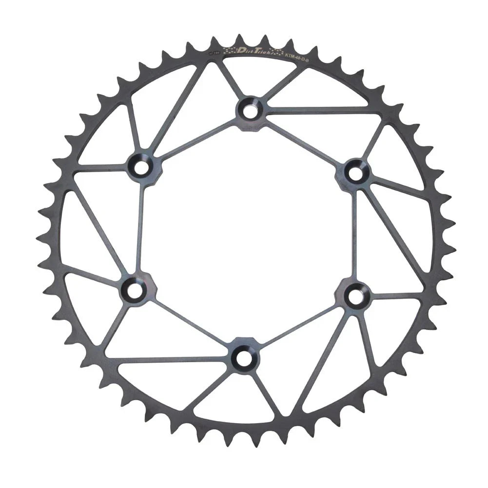 Dirt Tricks YZ-48 D-B409f-b6aeca Zirconium Rear Sprocket 48 Tooth Diamond