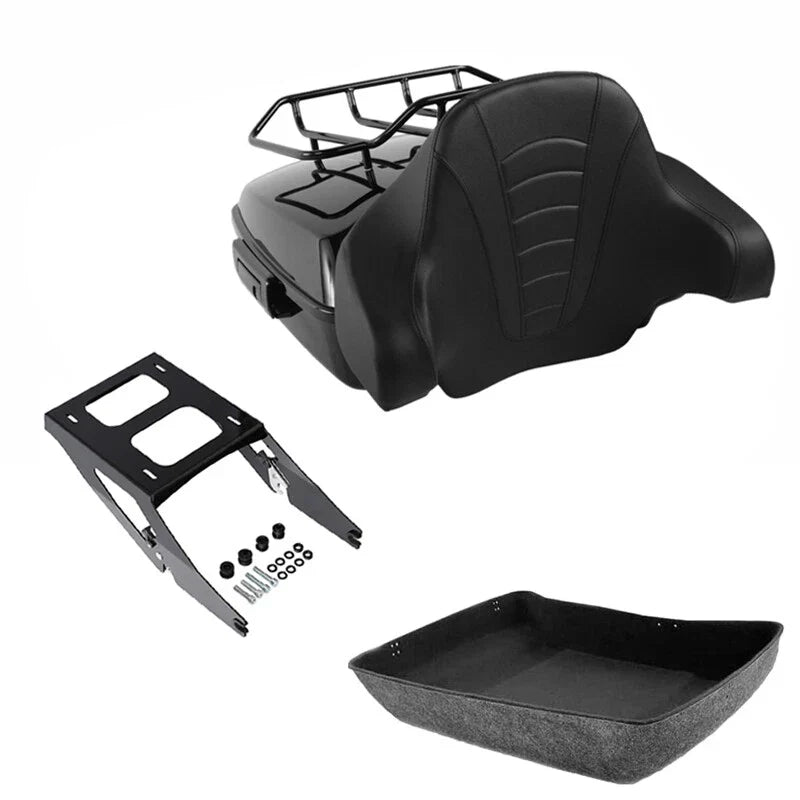 Chopped Trunk Backrest Mount Fits For Harley Sport Glide Flsb 2018-2021