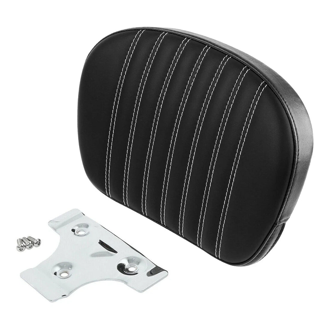 Passenger Sissy Bar Backrest Pad Fits For Harley Davidson Street Road Glide King