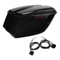 Hard Saddlebags Fit For Harley Touring Cvo Road Street Glide 2023-25 Vivid Black