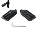 Matte 10mm Male Mount Footpegs Fit For Harley Touring Electra Street Road Glide
