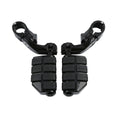 1.25" 32mm Adjustable 1-1/4'' Short Foot Peg Footrest Mount Clamps Engine Guards