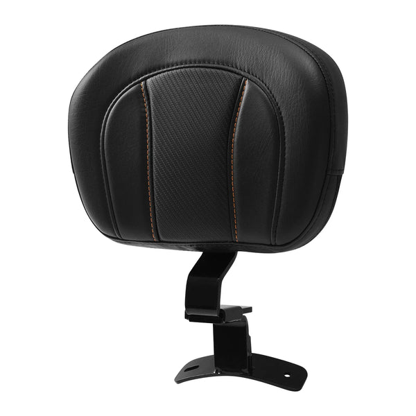 Driver Rider Backrest Pad Fit For Harley Touring Cvo Street Road Glide 09-23