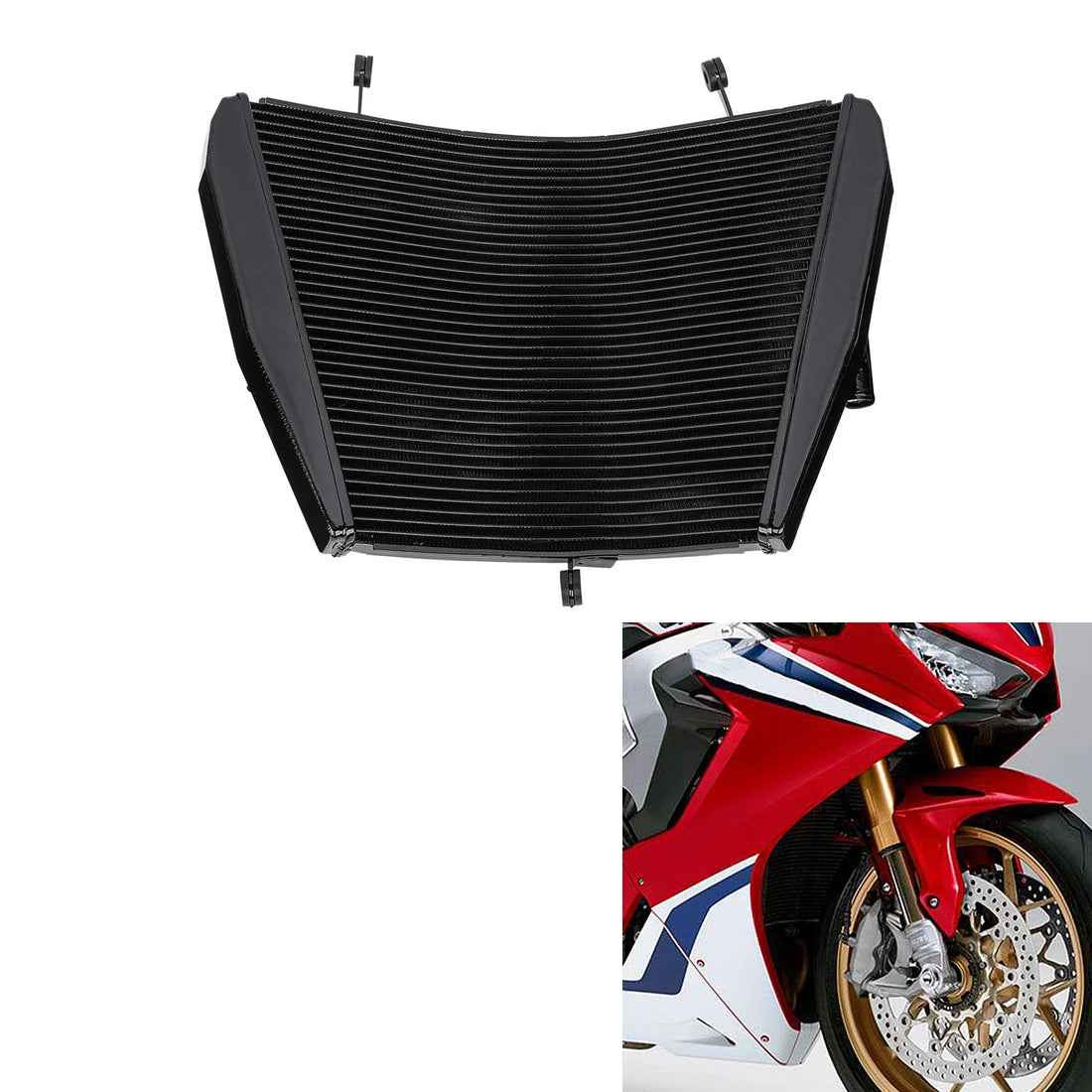 Aluminum Engine Radiator Cooler Cooling Fit For Honda CBR1000RR 2017-2019 2018