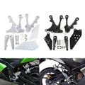 Front Footrest Foot Pegs Bracket Fit For Kawasaki Ninja ZX6R 05-08 ZX636 05-06