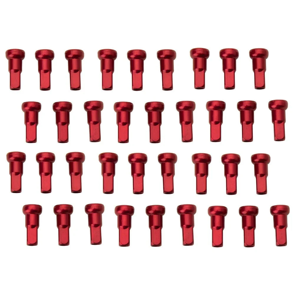 Tusk Impact Wheel Replacement Spoke Nipple Kit Red For Sherco 125 SE-R 2017