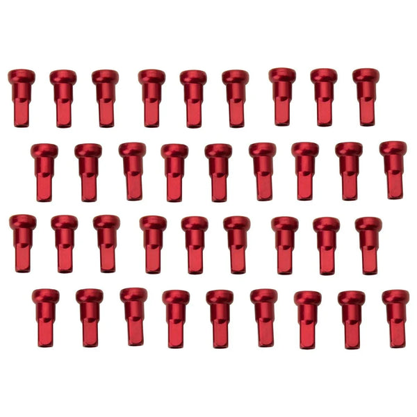 Tusk Impact Wheel Replacement Spoke Nipple Kit Red For Sherco 125 SE-R 2017
