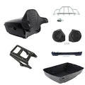 King Trunk Pad Mount Rack Speakers Light Fit For Harley Touring 2009-2013