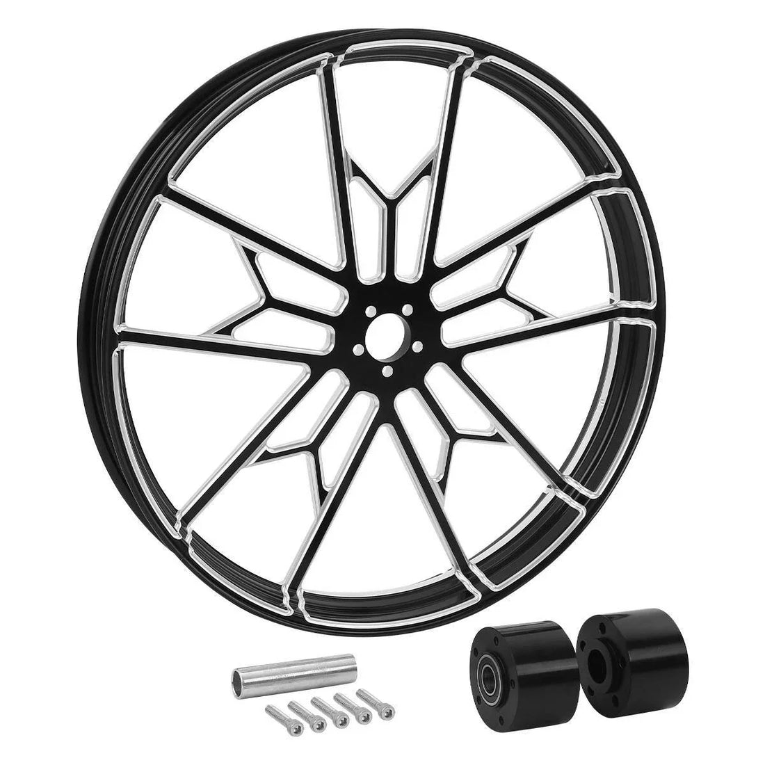 30" Front Wheel Rim Hub Dual Disc Fit For Harley Electra Street Glide ABS 97-21