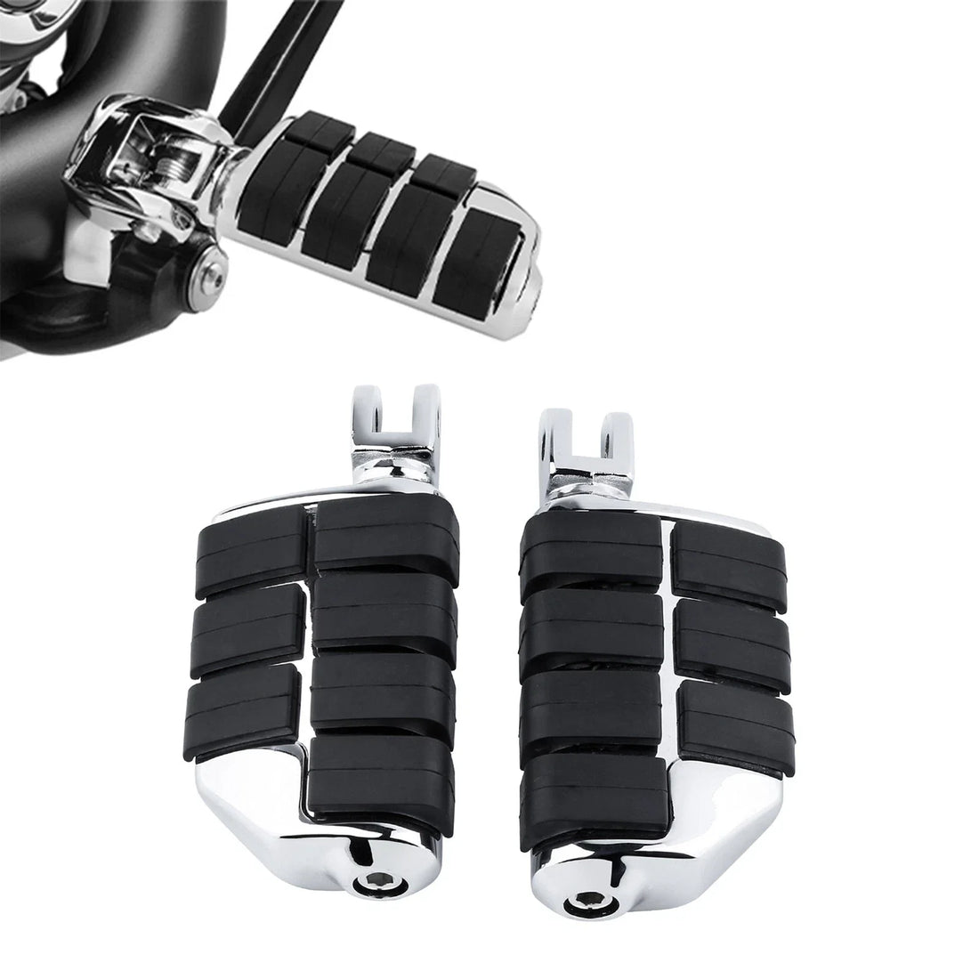 Rider Foot Pegs Footrests Fit For Harley Softail Street Bob Low Rider Fxlr 18-25