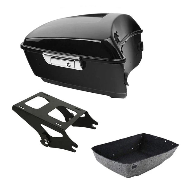 King Trunk Mounting Rack Fit For Harley Touring Road King Glide Flhx 2014-2026