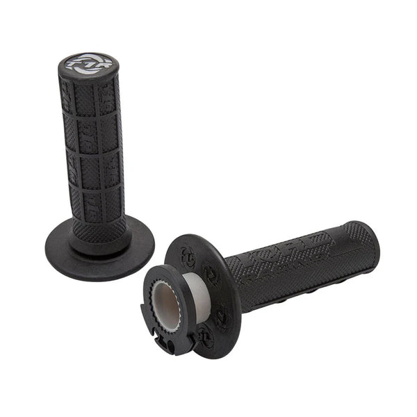 TORC1 Racing Defy Lock On Kev-Tec MX Grips Black For KTM 500 XCF-W 2020-2022