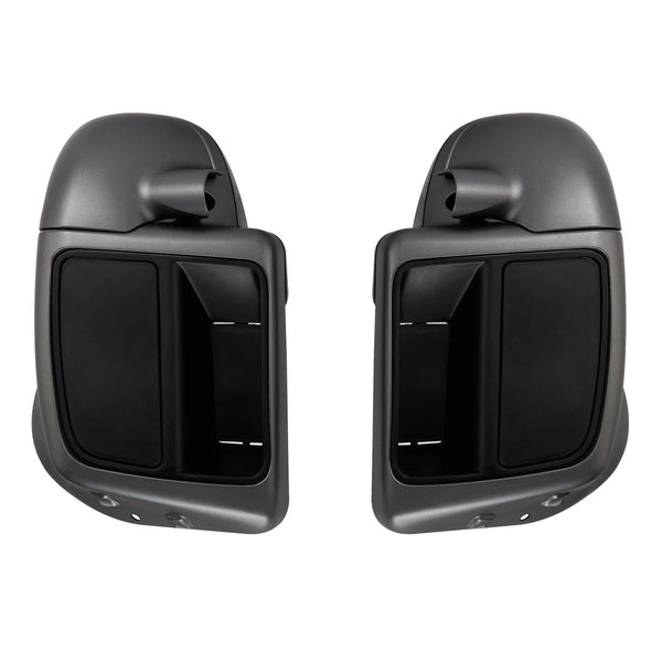 Lower Vented Fairings Fit For Harley Touring Road Glide 2014-2025 Charcoal Denim