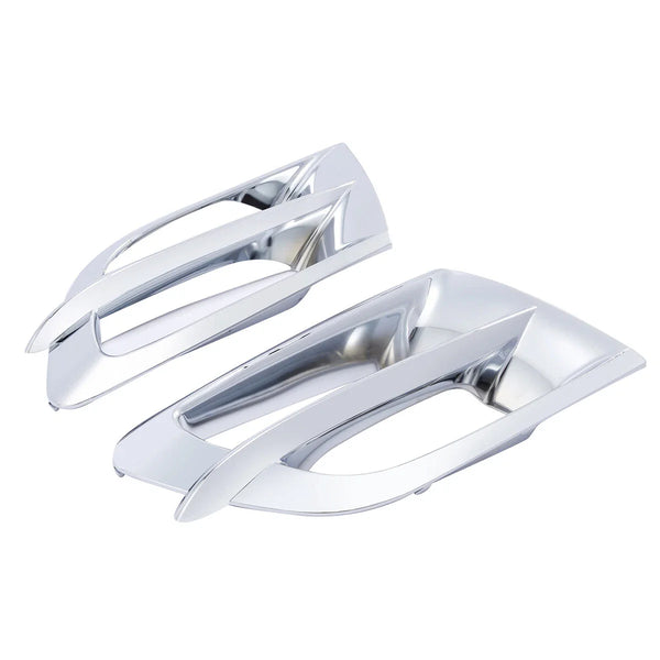 Chrome Left/Right Side Fairing Accent Grilles Fit For Honda GL1800 2001-2011 10