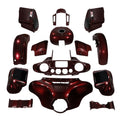 Fairings Bodywork Fit For Harley Cvo Street Glide 2018 2014-2024 Twisted Cherry