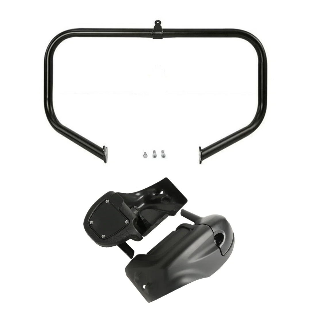 Matte Lower Vented Fairing Engine Crash Bar Fit For Harley Street Glide 09-13 12
