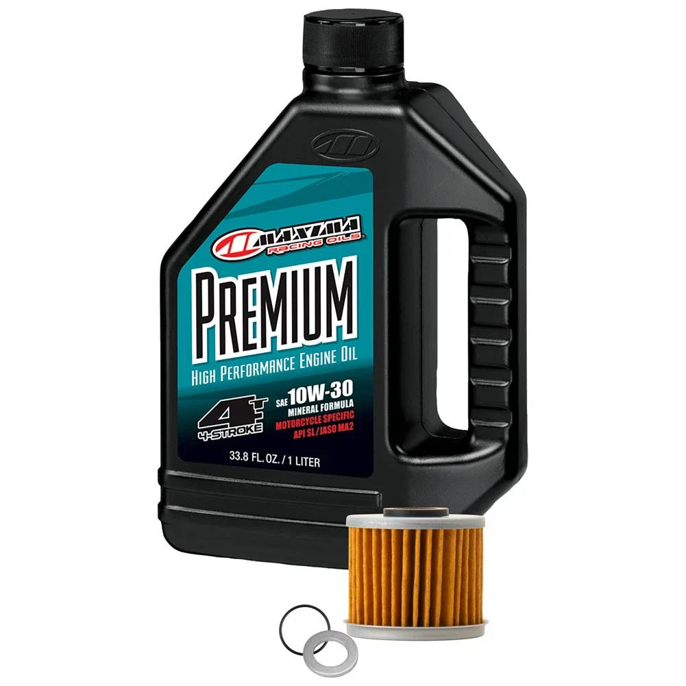 Tusk 15298610088ca2-1da91e 4-Stroke Oil Change Kit Maxima Premium 10W-30 For