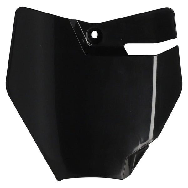 Acerbis 2980610001 Front Number Plate Black