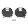 6.5" Saddlebag Speaker Grills Fit For Indian Chieftain 2014-18 Roadmaster 15-24
