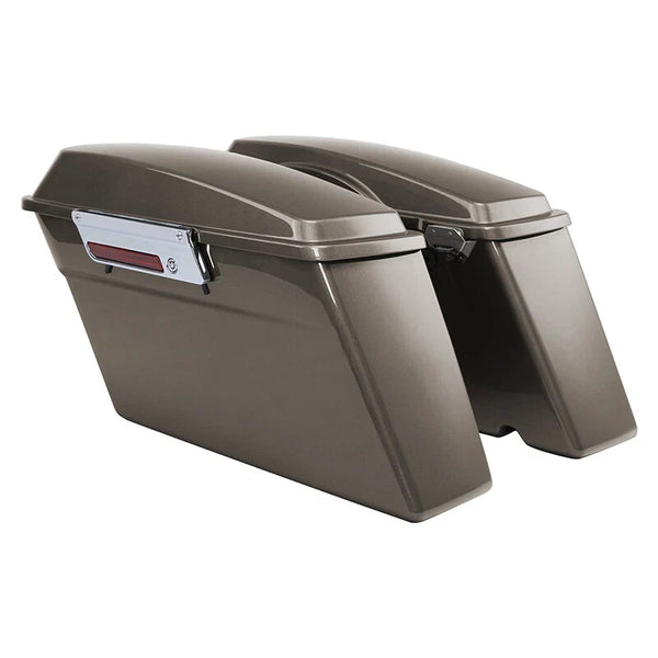 Hard Saddlebags Fit For Harley Touring Street Road King Glide 1994-2013