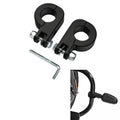 1.25" Highway Engine Guard Foot Peg Clamps Kit For Harley Road King Glide