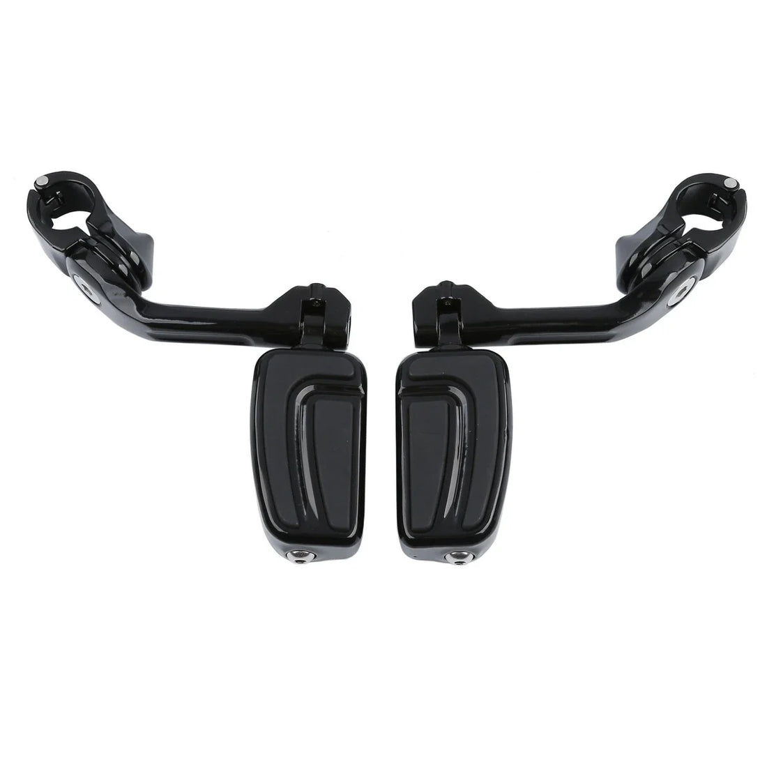 Long Angled Adjustable Highway Peg Mount And Foot Pegs Fit For Harley Touring