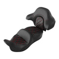 Driver Passenger Seat w/ Backrest Pad Fit For Harley Touring 2014-2023