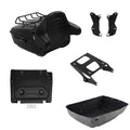 King Trunk Backrest Mount Plate Docking Fit For Harley Touring Road Glide 14-26
