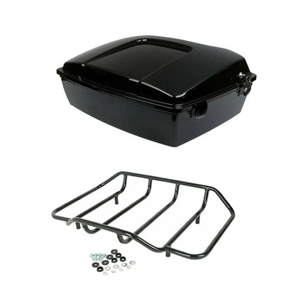 10.7" Chopped Trunk Top Luggage Rack Fit For Harley Touring Street Gilde 97-13