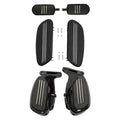 Driver & Passenger Floorboard Footpegs Fit For Harley Touring Street Glide 93-25