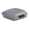 Chopped Trunk Luggage Fit For Harley Cvo Street Glide 2014-2025 24 Billiard Gray