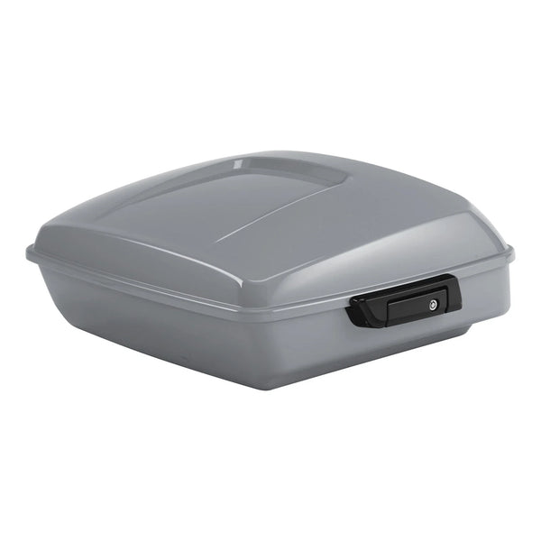 Chopped Trunk Luggage Fit For Harley Cvo Street Glide 2014-2025 24 Billiard Gray