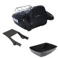 King Trunk Pad Two Up Mount Rack Fit For Harley Touring 1997-08 US