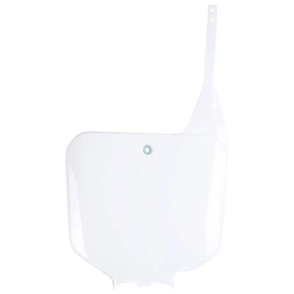 UFO Front Number Plate White For Honda CR500R 1995-2001