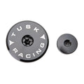 Tusk Billet Aluminum Engine Plug Kit Black For Yamaha WR250F 2015-2016,2020-2023
