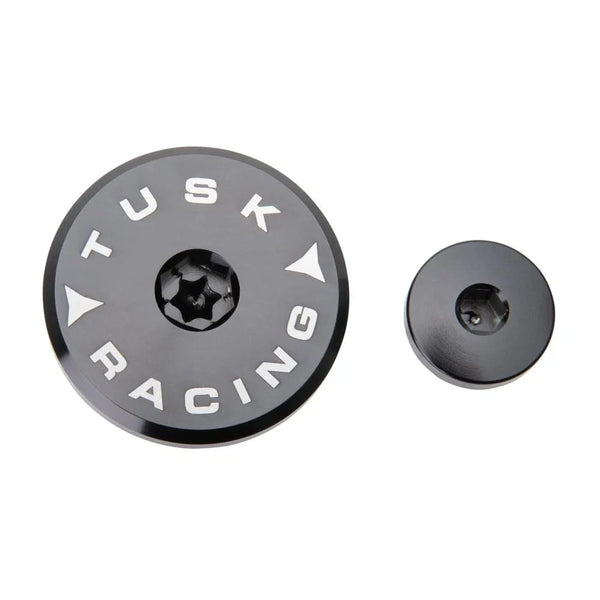 Tusk Billet Aluminum Engine Plug Kit Black For Yamaha WR250F 2015-2016,2020-2023