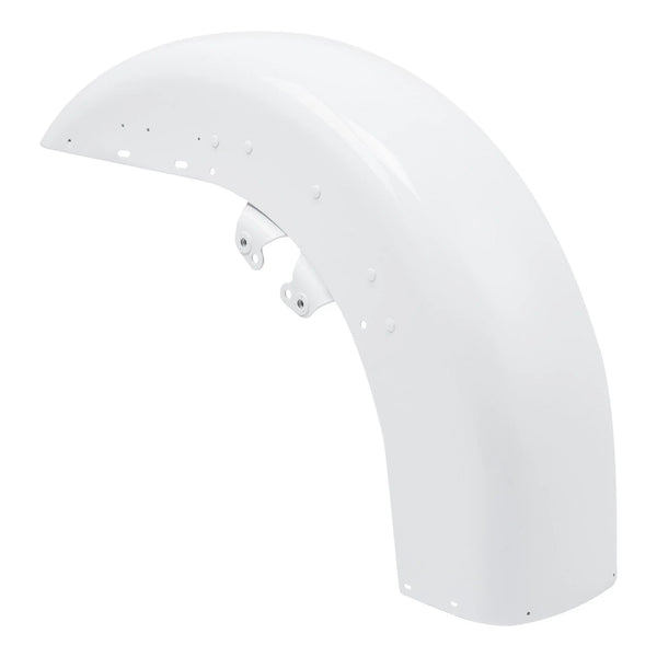 Front Fender Fit For Harley Road King Electra Glide 14+ Stone Washed White Pearl
