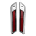 Saddle Bag Hinge Latch Covers Fit For Harley Touring Street Glide Flht 2014-2024