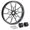 23'' Front Wheel Rim & Dual Disc Hub Fit For Harley Touring Road Glide 1997-21