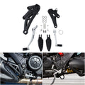 Driver Foot Pegs Bracket Set Fit For Ducati Diavel Carbon 2012-2017 1200 FL 2018