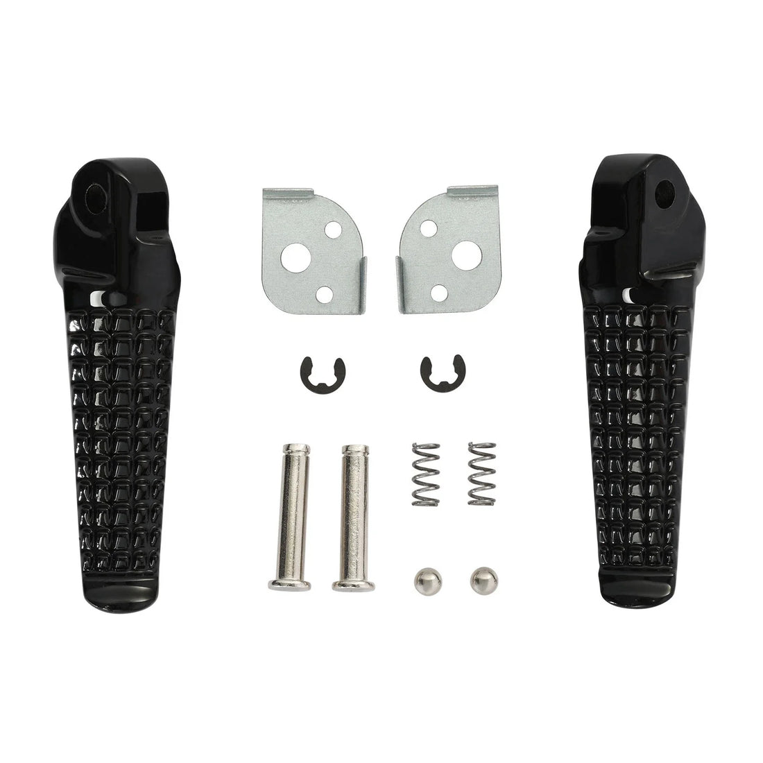Passenger Footrests Footpegs Fit For Suzuki GSXR600 1997-2000 GSXR750 1996-1999
