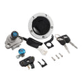 Fuel Gas Cap Ignition Switch Lock Key Set Fit For Kawasaki Z125 Pro BR125 17-23