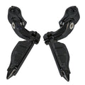 1.25'' Highway Footpegs Short Angled Mount Fit For Harley Touring Dyna Softail