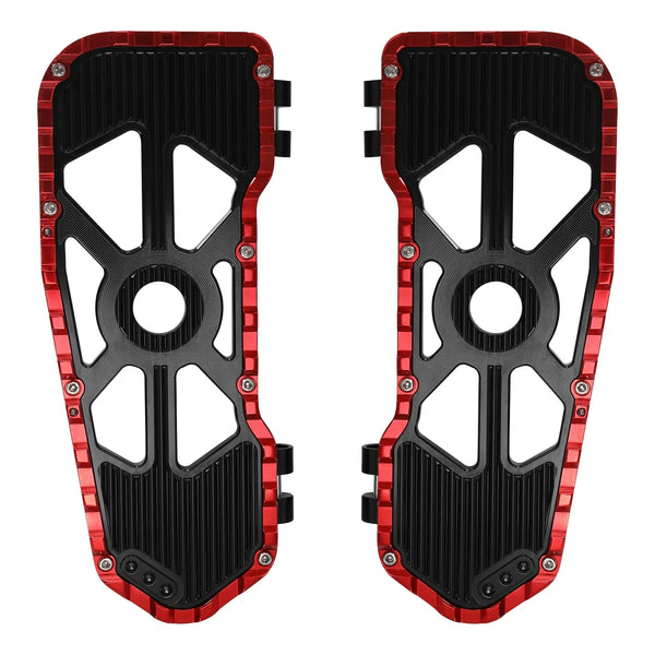 Driver Floorboards Footboards Fit For Harley Touring Street Road Glide 2009-24