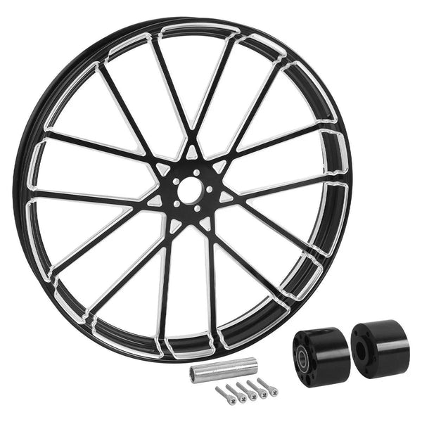 30" Front Wheel Rim Hub Dual Disc Fit For Harley Touring Road Glide 1997-2021